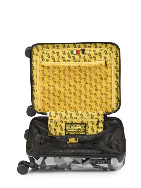 ICON PATTERN Hand luggage trolley camo grey - Hand luggage