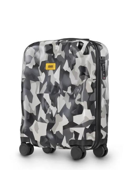 ICON PATTERN Hand luggage trolley camo grey - Hand luggage