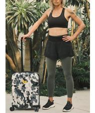 CRASH BAGGAGE ICON PATTERN Hand luggage trolley camo grey - Hand luggage - 9