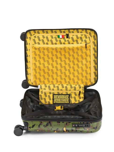 ICON PATTERN Hand luggage trolley camo green - Hand luggage