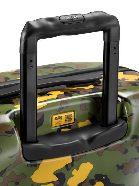 ICON PATTERN Hand luggage trolley camo green - Hand luggage