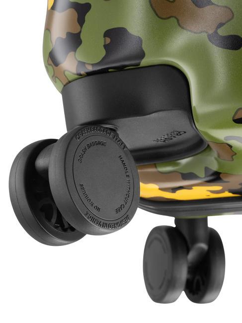 ICON PATTERN Hand luggage trolley camo green - Hand luggage