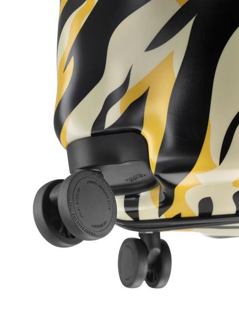 ICON PATTERN Medium size trolley tiger camo - Rigid Trolley Cases