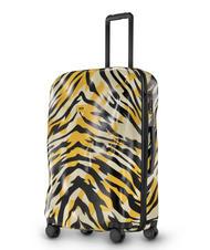 CRASH BAGGAGE ICON PATTERN Set of 3 trolleys: cabin, medium, large tiger camo - Trolley Set - 5