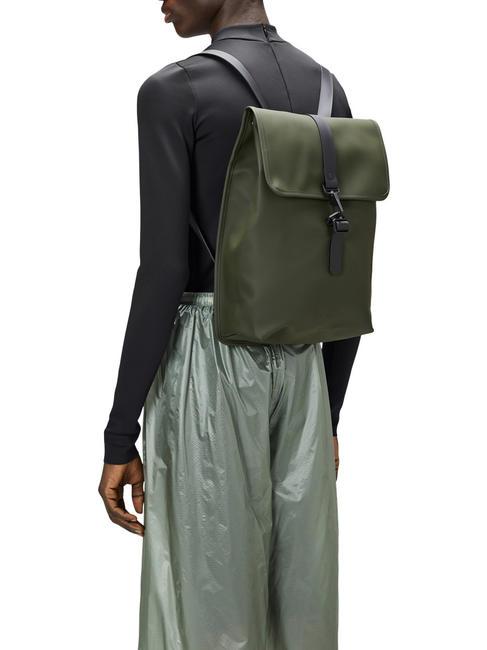 RUCKSACK  13" PC backpack greens - Backpacks & School and Leisure