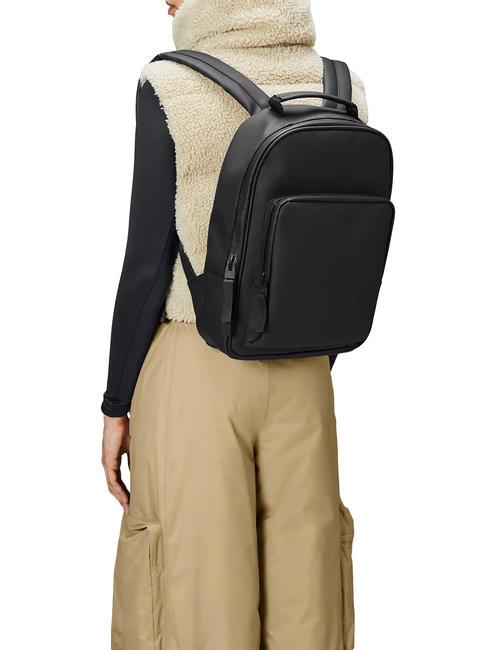 BOOK DAYPACK  Waterproof backpack black - Backpacks & School and Leisure