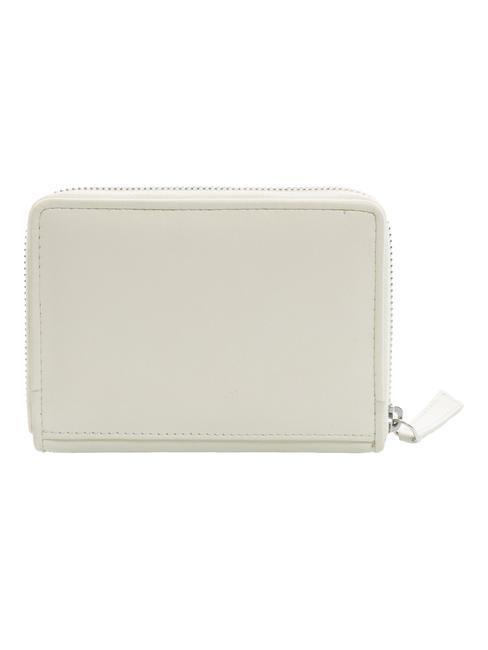 CHARLENE Zip around leather wallet ivory white - Women’s Wallets