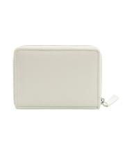TOSCA BLU CHARLENE Zip around leather wallet ivory white - Women’s Wallets - 3