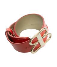 TOSCA BLU LOGO Leather belt RED - Belts - 3