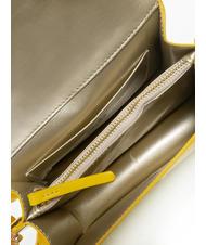 TOSCA BLU LILY  Mini shoulder bag, in leather Yellow - Women’s Bags - 5
