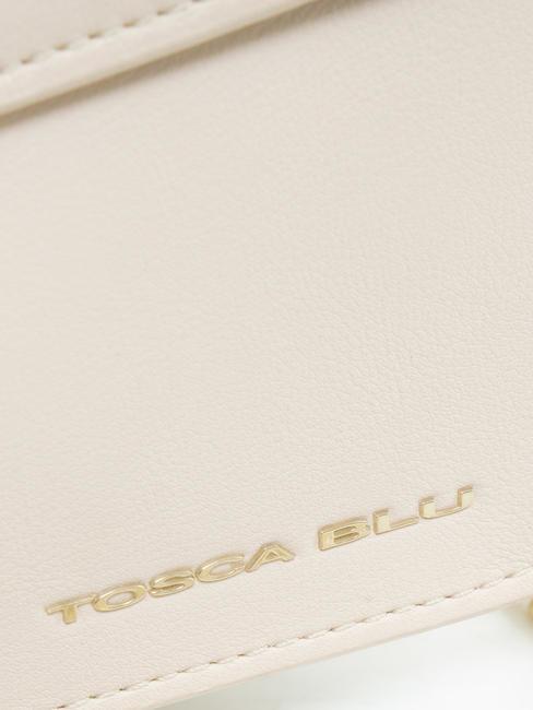 GAIA  Shoulder bag, in leather ivory white - Women’s Bags