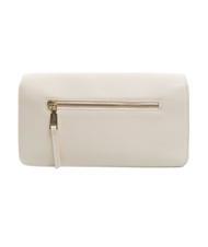 TOSCA BLU GAIA  Shoulder bag, in leather ivory white - Women’s Bags - 4