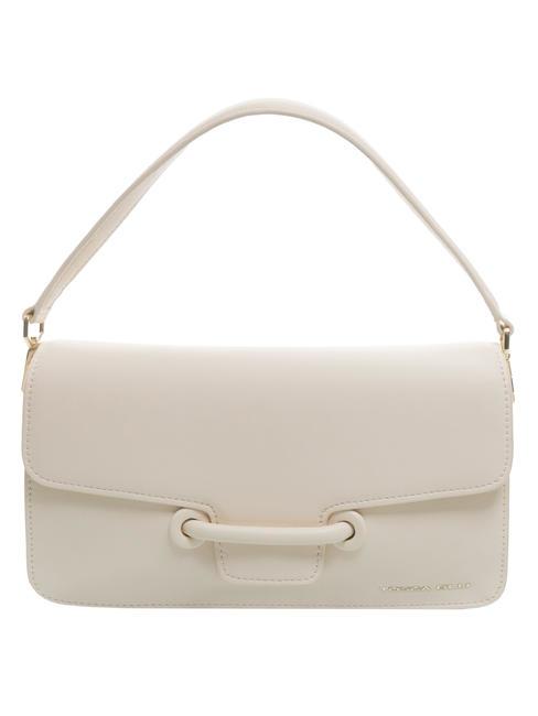GAIA  Shoulder bag, in leather ivory white - Women’s Bags