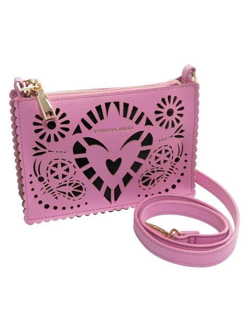 NICOLE  Clutch bag with shoulder strap fuchsia - Women’s Bags