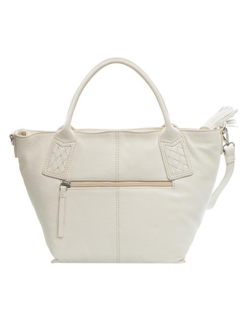 FLORA Hand shopper, with shoulder strap ivory white - Women’s Bags