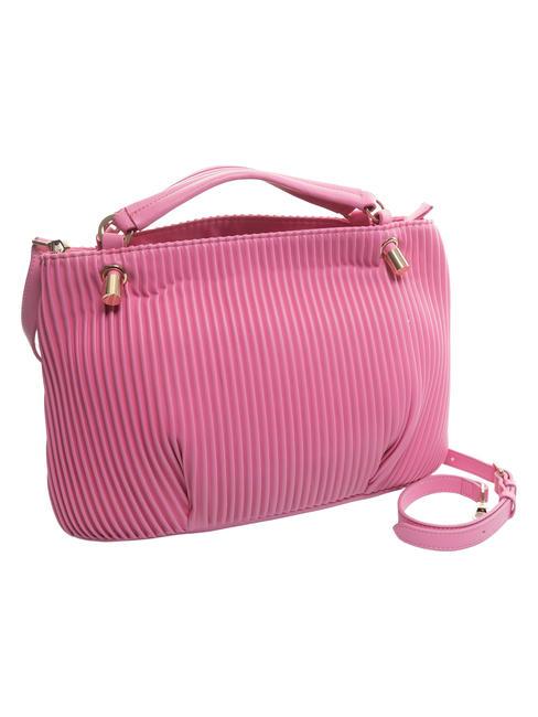 PLISSE Bag with shoulder strap fuchsia - Women’s Bags
