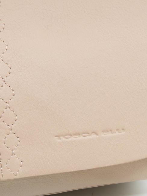 SHIRLEY Handbag, with shoulder strap, in leather POWDER - Women&rsquo;s Bags