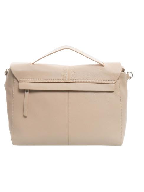 SHIRLEY Handbag, with shoulder strap, in leather POWDER - Women&rsquo;s Bags