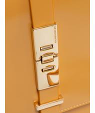 BORBONESE OUT OF OFFICE Mini shoulder bag, in leather honey - Women’s Bags - 3