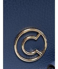 COCCINELLE LEILANI Leather handbag with shoulder strap blueberry - Women’s Bags - 3