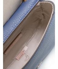 COCCINELLE LEILANI Leather handbag with shoulder strap blueberry - Women’s Bags - 5