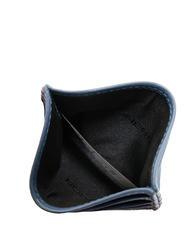 BORBONESE UOMO Leather card holder blue - Women&rsquo;s Wallets - 2