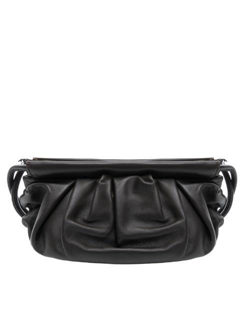DUNETTE Medium leather shoulder bag dark head - Women&rsquo;s Bags