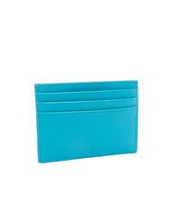 BORBONESE LETTERING Flat credit card holder - Women’s Wallets