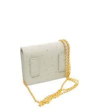 COCCINELLE BEAT OSTRICH Micro bag in ostrich leather - Women’s Bags