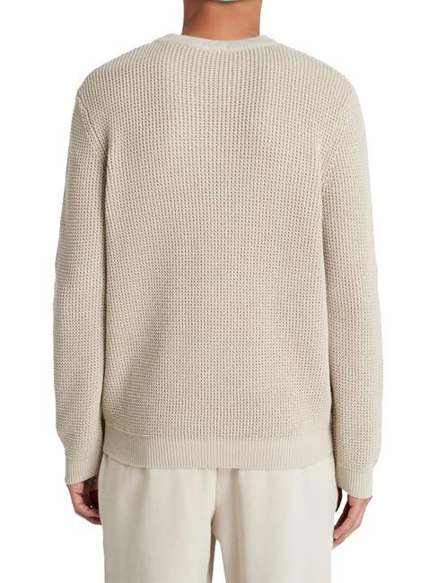 LS TUCK Crew neck sweater island fossil - Sweatshirts