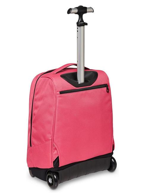 SOLID RECYCLED BENIN Trolley backpack beetroot purple - Backpack trolleys