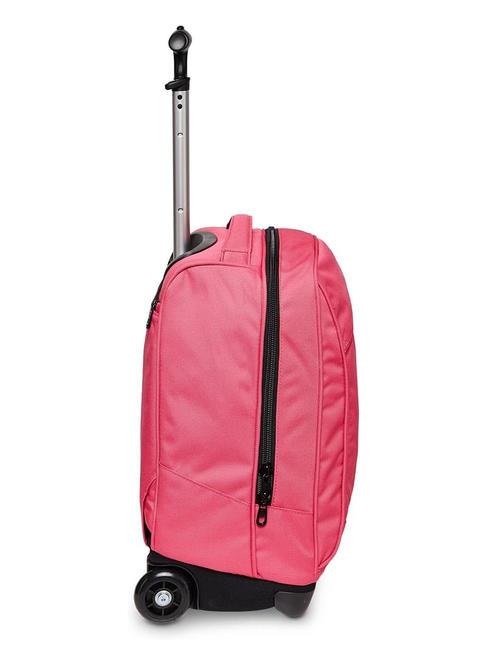 SOLID RECYCLED BENIN Trolley backpack beetroot purple - Backpack trolleys