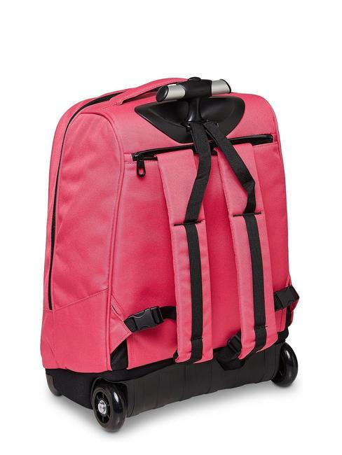 SOLID RECYCLED BENIN Trolley backpack beetroot purple - Backpack trolleys