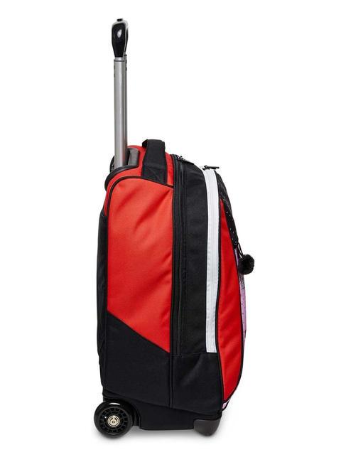 M IS FOR MOUSE 2 wheel trolley backpack Black - Backpack trolleys