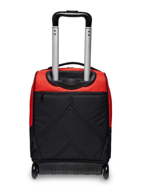 M IS FOR MOUSE 2 wheel trolley backpack Black - Backpack trolleys