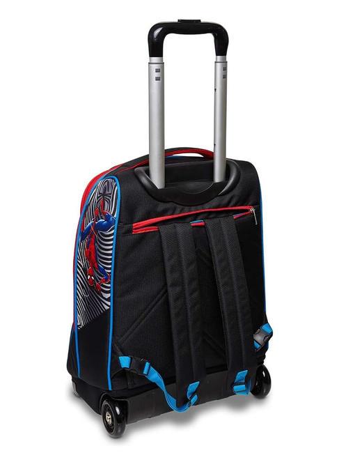 THE GREATEST HERO 2 wheel trolley backpack Black - Backpack trolleys