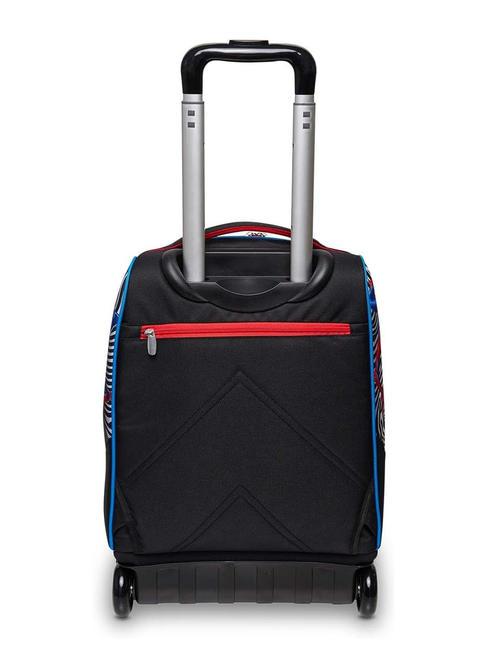 THE GREATEST HERO 2 wheel trolley backpack Black - Backpack trolleys