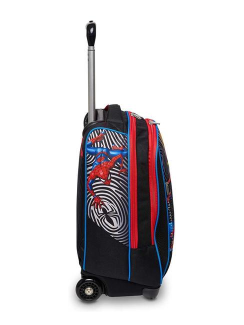 THE GREATEST HERO 2 wheel trolley backpack Black - Backpack trolleys