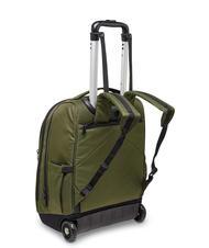 INVICTA ACTIVE NEW BUMP 2 wheel trolley backpack green military - Backpack trolleys - 2