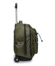 INVICTA ACTIVE NEW BUMP 2 wheel trolley backpack green military - Backpack trolleys - 4