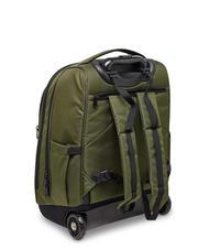 INVICTA ACTIVE NEW BUMP 2 wheel trolley backpack green military - Backpack trolleys - 6