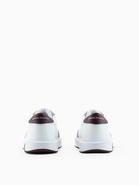 A|X Sneakers op.white+bordeaux - Men&rsquo;s shoes