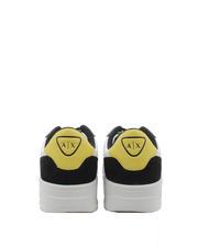 ARMANI EXCHANGE A|X Sneakers black+yellow - Men’s shoes - 4
