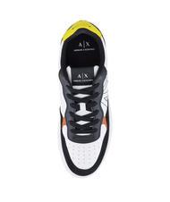 ARMANI EXCHANGE A|X Sneakers black+yellow - Men’s shoes - 5