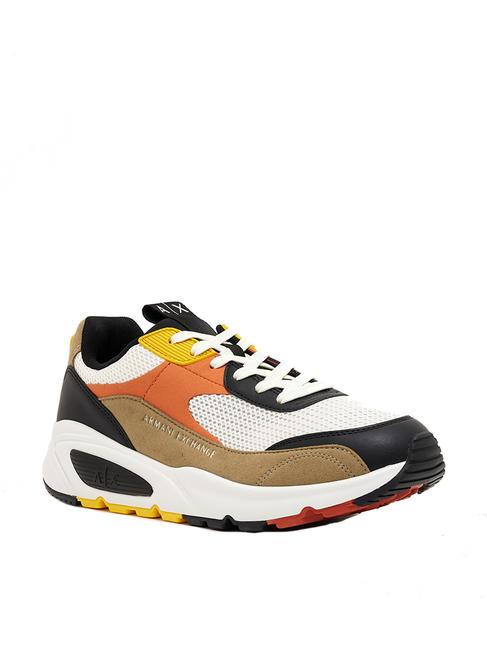 A|X Sneakers wood+black+orange - Men’s shoes