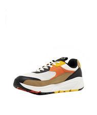 ARMANI EXCHANGE A|X Sneakers wood+black+orange - Men’s shoes - 3