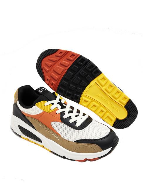 A|X Sneakers wood+black+orange - Men’s shoes