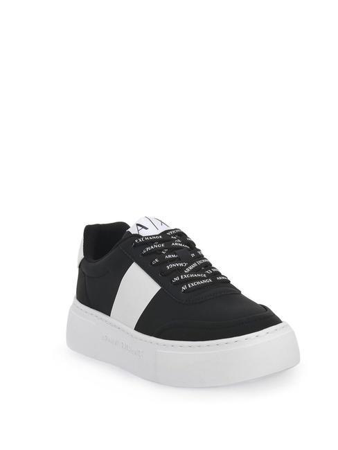 A|X Platform sneakers black+op.white - Women’s shoes