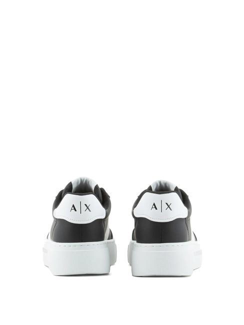 A|X Platform sneakers black+op.white - Women’s shoes