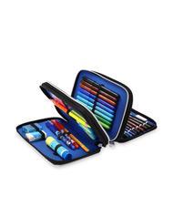 ATALANTA 1907 3 zip pencil case with school kit - Cases and Accessories